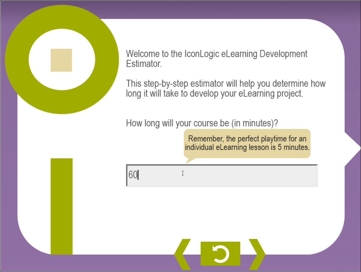 eLearning Calculator eLearning Calculator